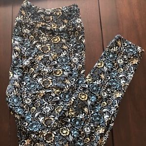 Floral design Lularoe leggings